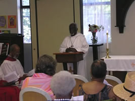 Summer Services in St. Martin's Chapel